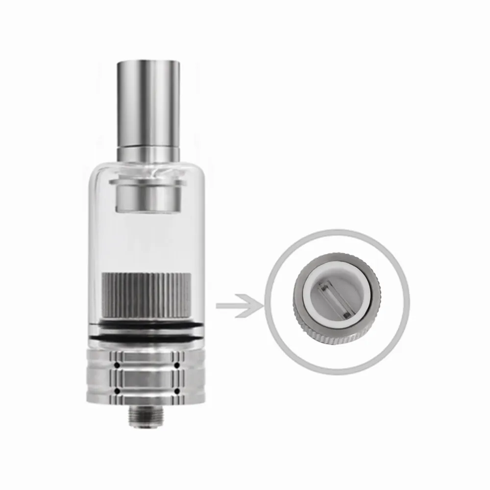 Стеклянный мундштук сменный стержень адаптера Dab для Longmada 510 Nail Rig Mr.Bald T простой