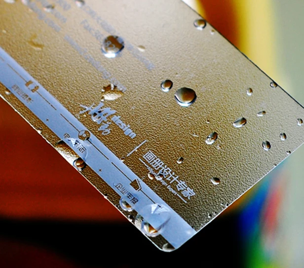 

Frosted Pvc business card transparent business card