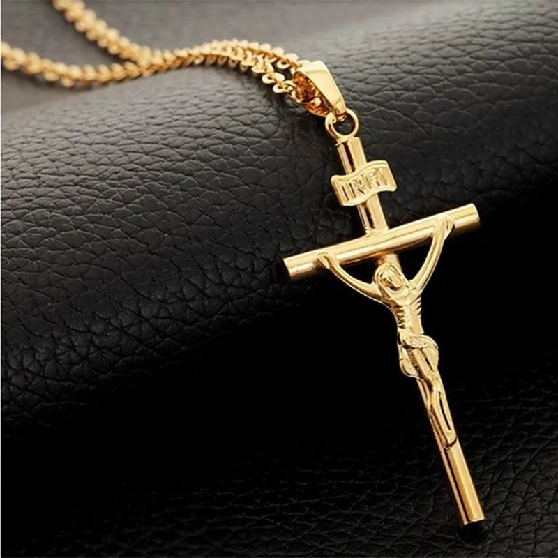 Buy Cross Necklace Women/Men Jewelry Wholesale Trendy