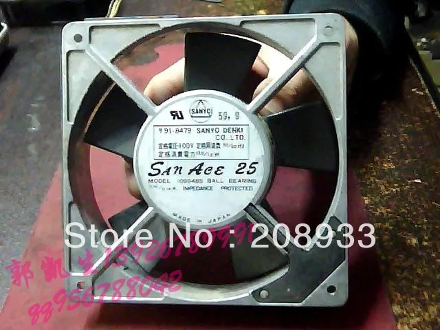 Для SANYO 109S485 AC100V 12W 12025 12CM AC инверторный вентилятор ++ охлаждающий | Компьютеры и