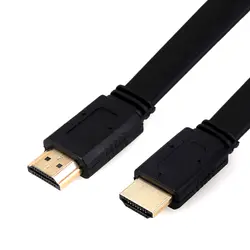 Кабель HDMI 4 K HD 1080 P Высокая скорость 3D кабель HDMI 1,4 V 3 м для HD ЖК-ТВ xbox PS3 проектор цифровых продуктов белого и черного цвета в наличии