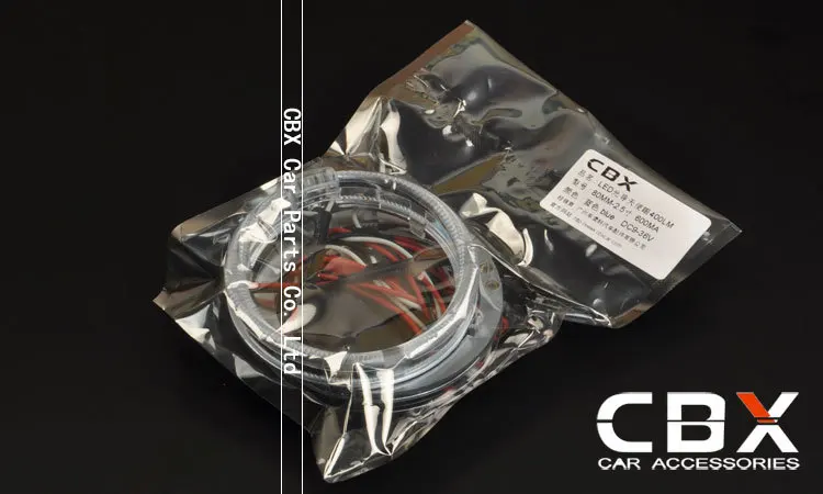 led angel eye halo ring for bixenon projector lens mask 12