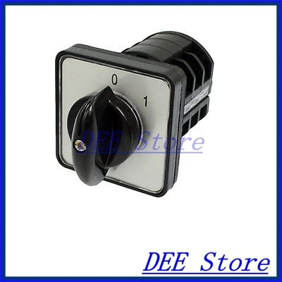 

On Off Locking 2 Position AC 660V 10A Cam Combination Changeover Switch