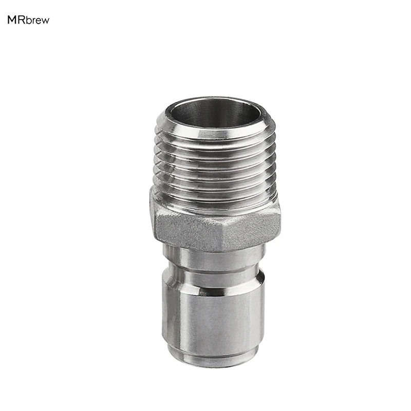 

Stainless Male Quick Disconnect Set, 1/2" NPT , Homebrew Hardware Fitting