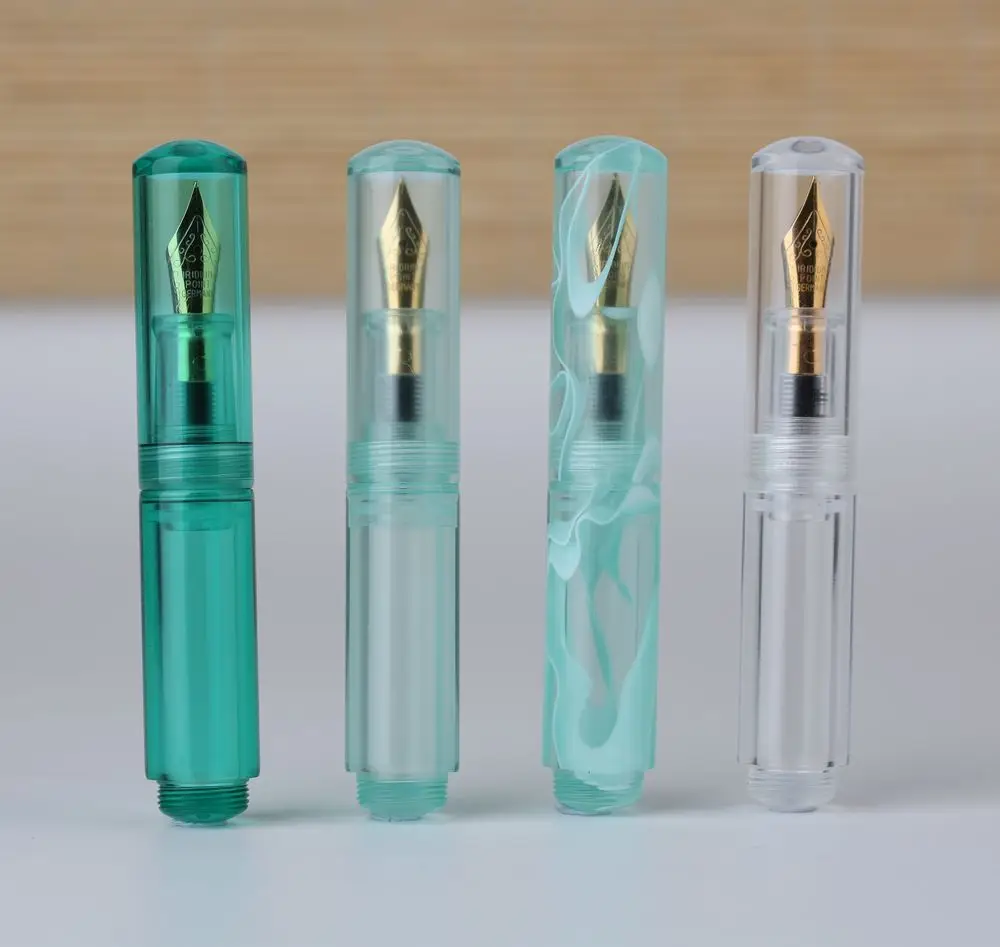 Majohn Wancai Mini Transparent PocketSize Eyedropper Fountain Pen High