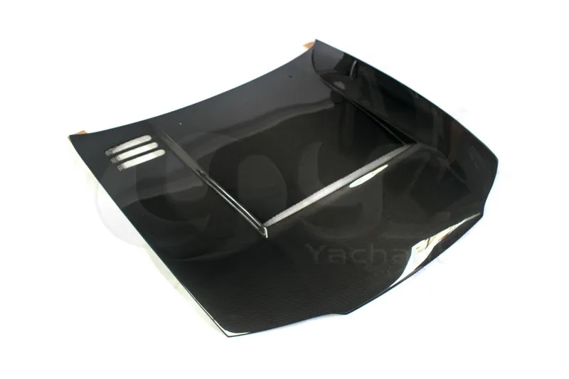 1995-1998 Nissan Skyline R33 GTR Top Secret Style Hood Bonnet CF (3)