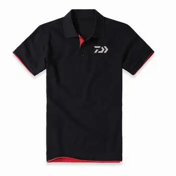 

2018 Man Daiwa Outdoor Fishing T-Shirt Woman Breathable Fishing Clothes Anti-Uv Short Sleeve Dawa Fishing Clothing Fishing Top