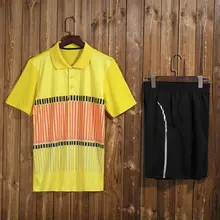 Китайская команда игра рубашка одежда, мужчины/женщины Атлетическая соревнования тренировочная футболка, настольный теннис быстро сухой одежда обычная униформа