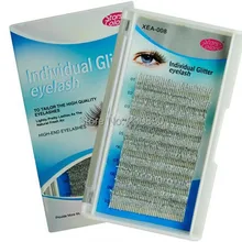 Цена от производителя! Горячая распродажа очаровательная один блеск наращивание ресниц из кореи