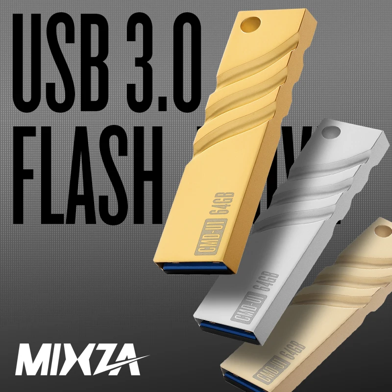 MIXZA CMD-U1 флэш-накопитель usb 16 ГБ 32 ГБ 64 Гб USB3.0 ручка привода крошечные флешки карта памяти устройство для хранения флэш-накопитель