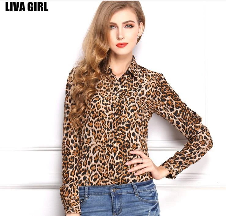 Camisas únicas estampado de para mujer, blusa de estilo veraniego, camisa informal a la moda para mujer, camisa de gasa barata de manga larga|chiffon shirt|women chiffon shirtshirts for women -