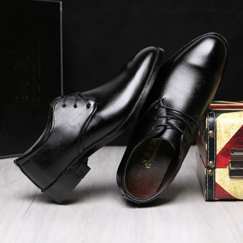 

Mazefeng 2019 Spring Autumn Men Formal Wedding Shoes Luxury Men Business Dress Shoes Men Loafers Pointy Shoes Big Size 39-44