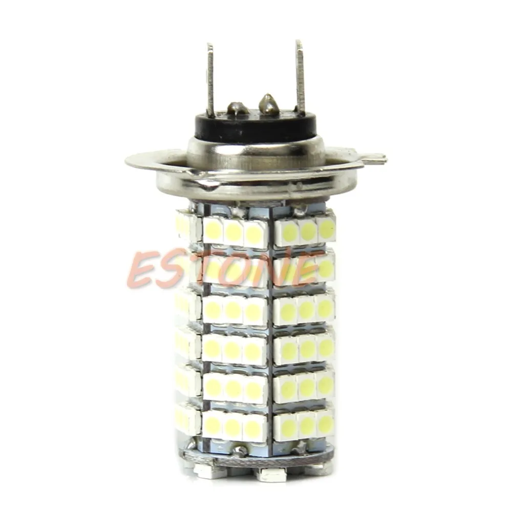 Новая белая H7 3528 120 LED SMD Автомобильная противотуманная яркая лампа высокой