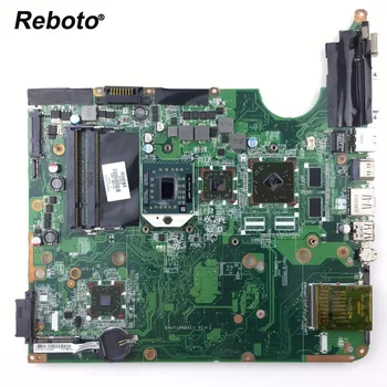 

Reboto High quality For HP DV6 DV6-2000 Laptop Motherboard HD 4650 512GB 571188-001 DAUT1AMB6E1 DDR2 100% Tested Fast Ship