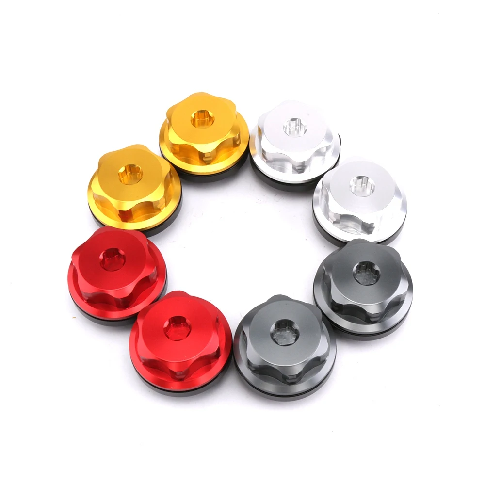 SMOK Motorcycle CNC Aluminum Alloy Accessories Rear Nut Cover Lid For Honda All New Forza 300 2018 (12)