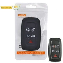 Силиконовый чехол для ключей от машины для Land Rover Discovery 4 для Range Rover Sport Vouge 2009 2010 2011 2012 чехол с дистанционным брелоком