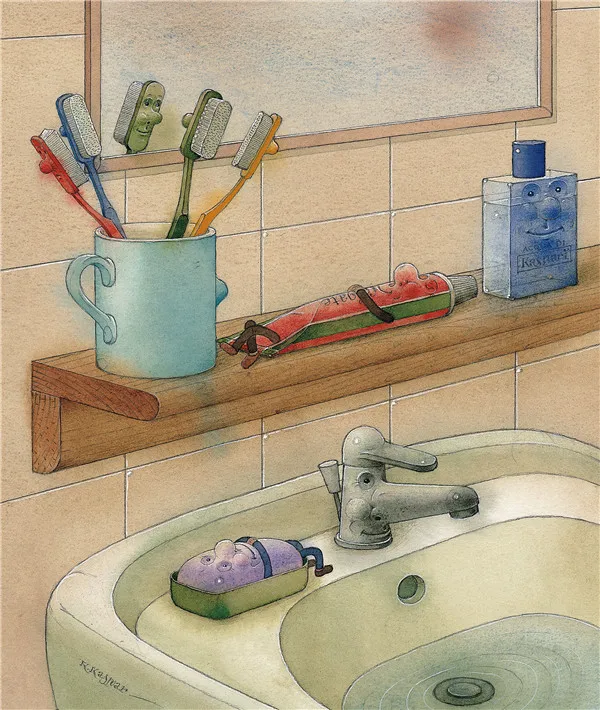Kestutis-K-157-Bathroom Painting