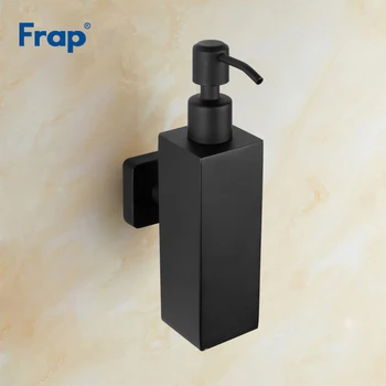 

Frap New Bathroom Liquid Soap Dispenser Detergent for Kitchen Stainless Steel Black Hand Soap Dispenser Y18006