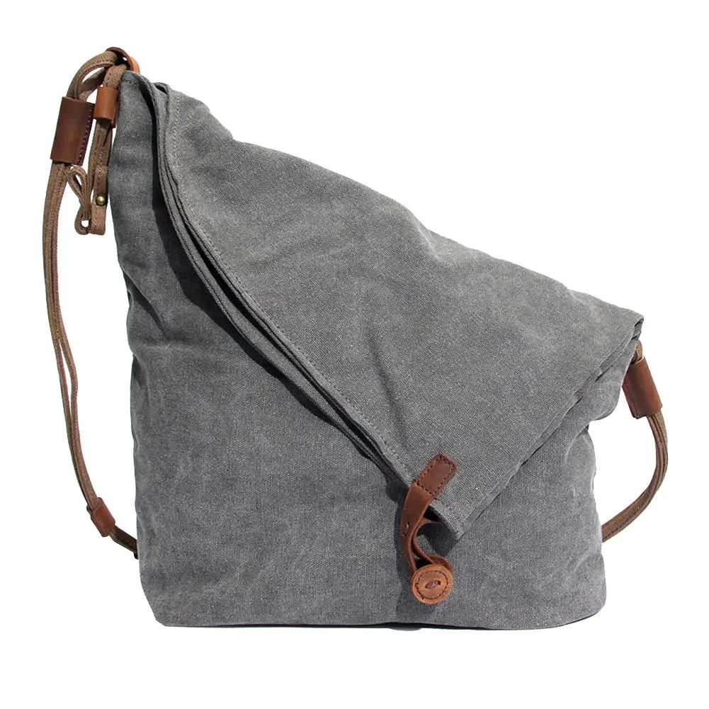 cheap Vintage Large Capacity Satchel Totes Women Casual Shoulder Messenger Handbags Canavs Crossbody Bags