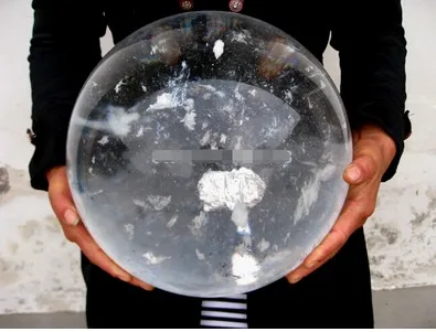 YM 326 CLEAR SMELT QUARTZ crystal sphere ball | Дом и сад
