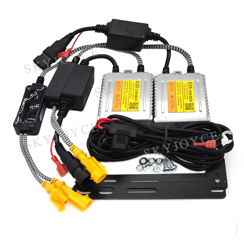 SKYJOYCE Автомобильная фара 35 Вт DLT Heartray Canbus Xenon HID Kit X35 балласт быстрая яркость H7 H1 H11 D2H