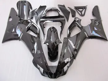 

100%NEW Black fairing kit for YZF1000 R1 Yamaha YZF-R1 00-01 YZF R1 00 01 YZF 1000 R1 2000 2001 #55ns1 fairing parts +7gifts