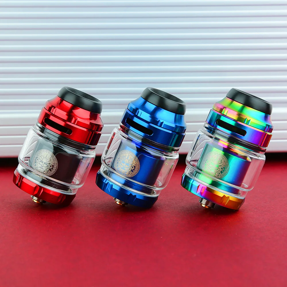 Оригинальный бак GeekVape Zeus X RTA 4 5 мл двойной дымоход Postless Build Deck электронная