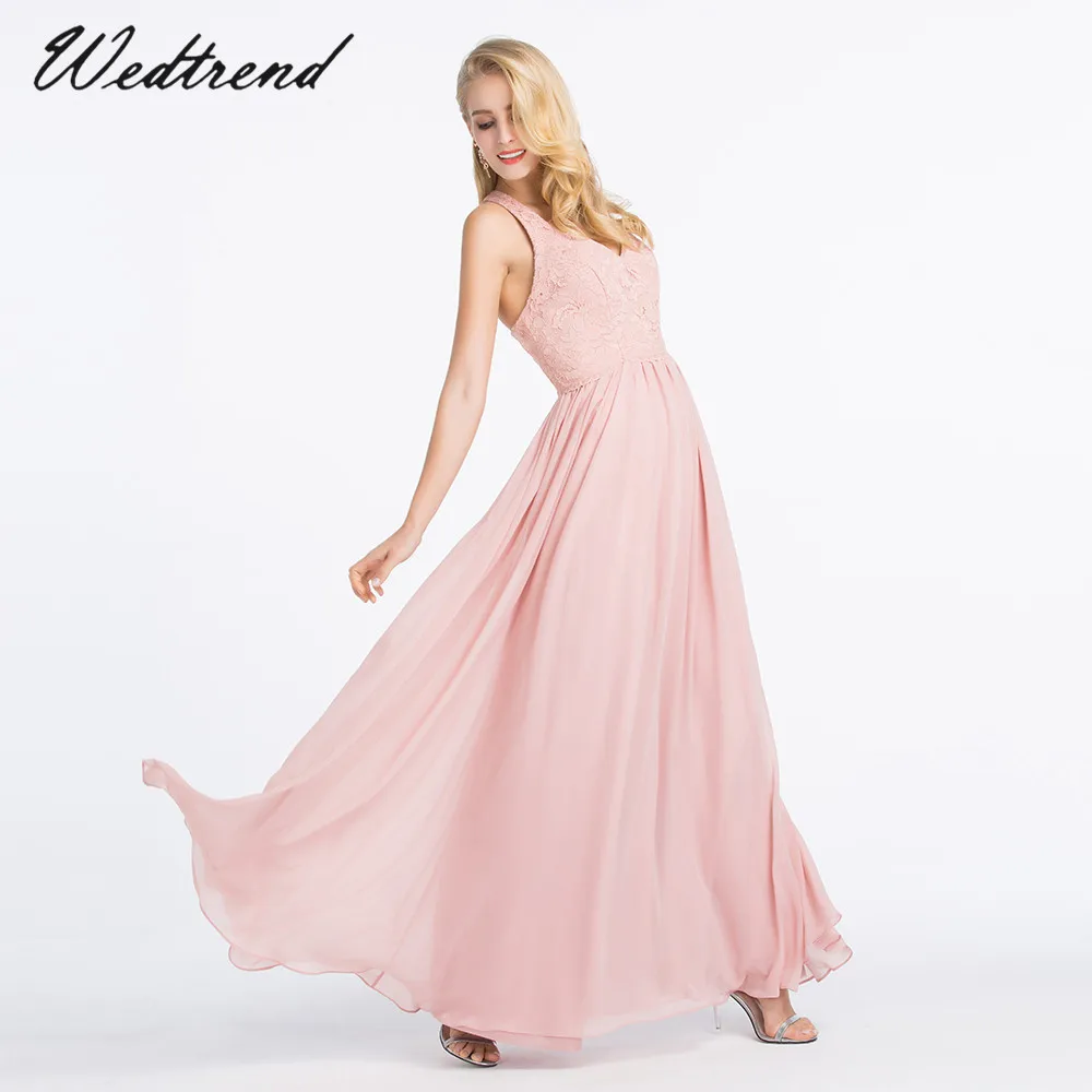 Wedtrend 2019 винтажное длинное платье для выпускного вечера женское элегантное Новое