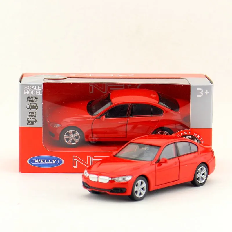 Free Shipping/WELLY Toy/Diecast Model/136 Scale/335i Racing/Pull Back