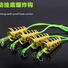 Вешать заземленные комбо Крючки для рыбалки большой рыбы