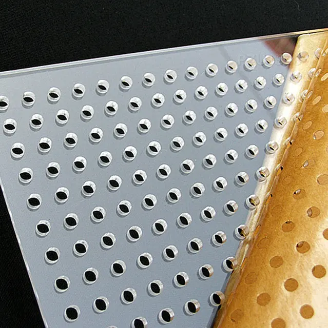 Aquarium Acrylic Divider Full Holes With 4pcs Suction Cup Free For