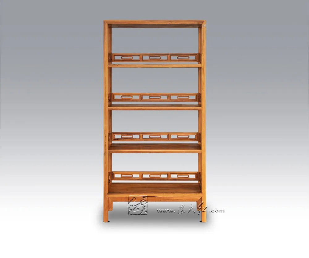 Living Room Multi-function Combined Storage Cabinet bookcase Solid Wooden Sundries Shelf Rosewood Cupboard Filing Magazine Racks