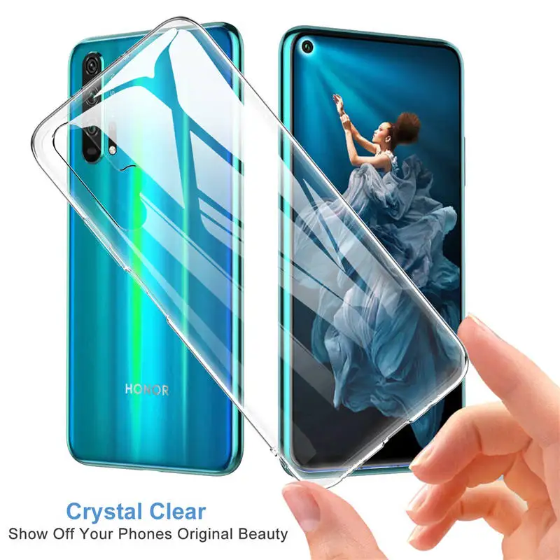 Чехол для Huawei Honor 20 Pro Мягкий Силиконовый ТПУ чехол 6 26 дюйма телефона тонкий