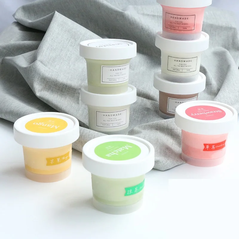 

50pcs/lot 100ML Ice Cream Bowl With Cover High Quality Plastic Pudding Ice Cream Bowl Ice Cream Machine Partner