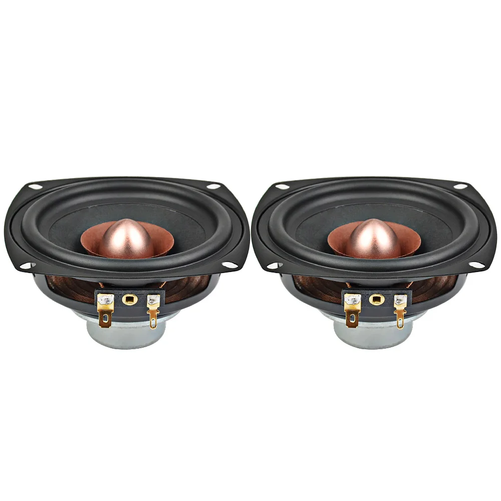 AIYIMA 2Pcs 4Inch Audio Portable Speakers Full