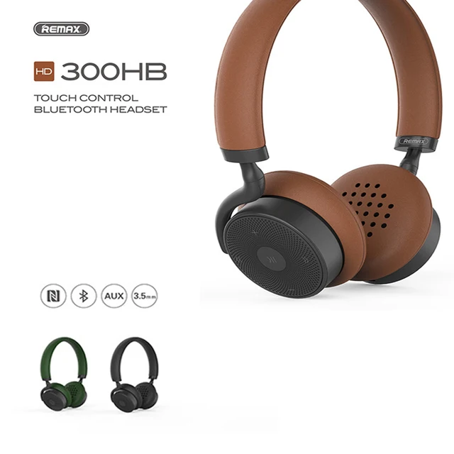Remax Rb 300hb High Quality Bluetooth Music Headphones Hifi Music