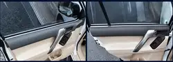 4 шт. нержавеющей внутренняя windows Рамка протектор Крышка отделка для Toyota Prado FJ150 10-2016