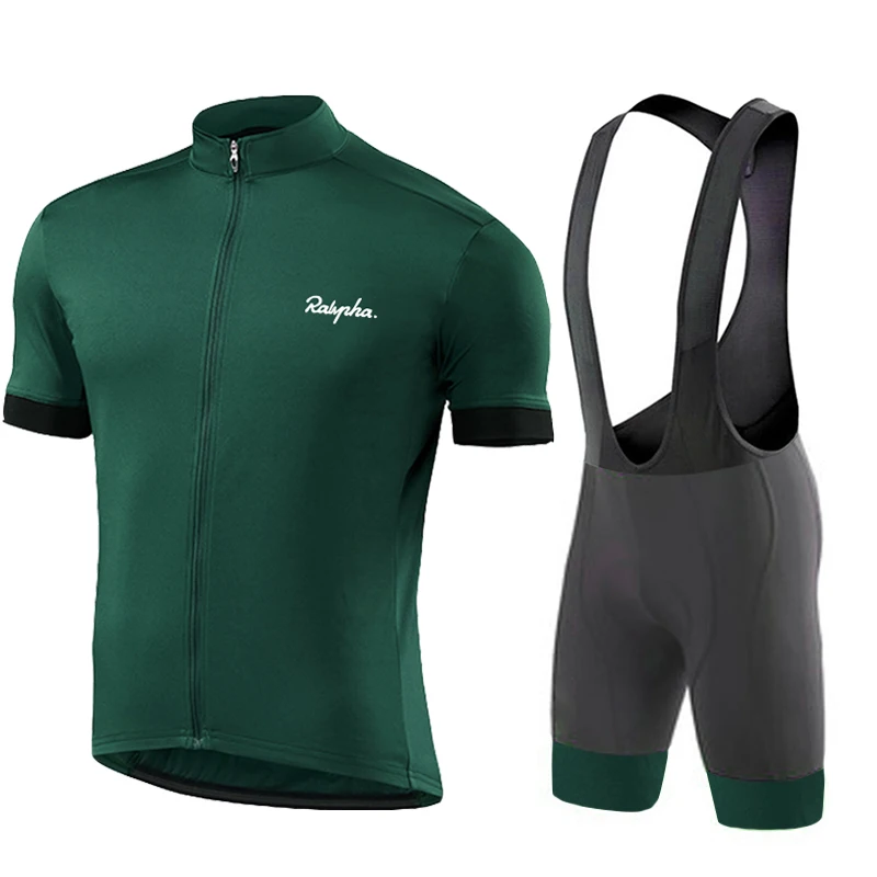 Bike Pro Team Men Racing Cycling Jersey Set Tops Raphaing Bike Shirt Bicycle Clothes quick dry Cycling Clothing Kit Ropa Ciclis