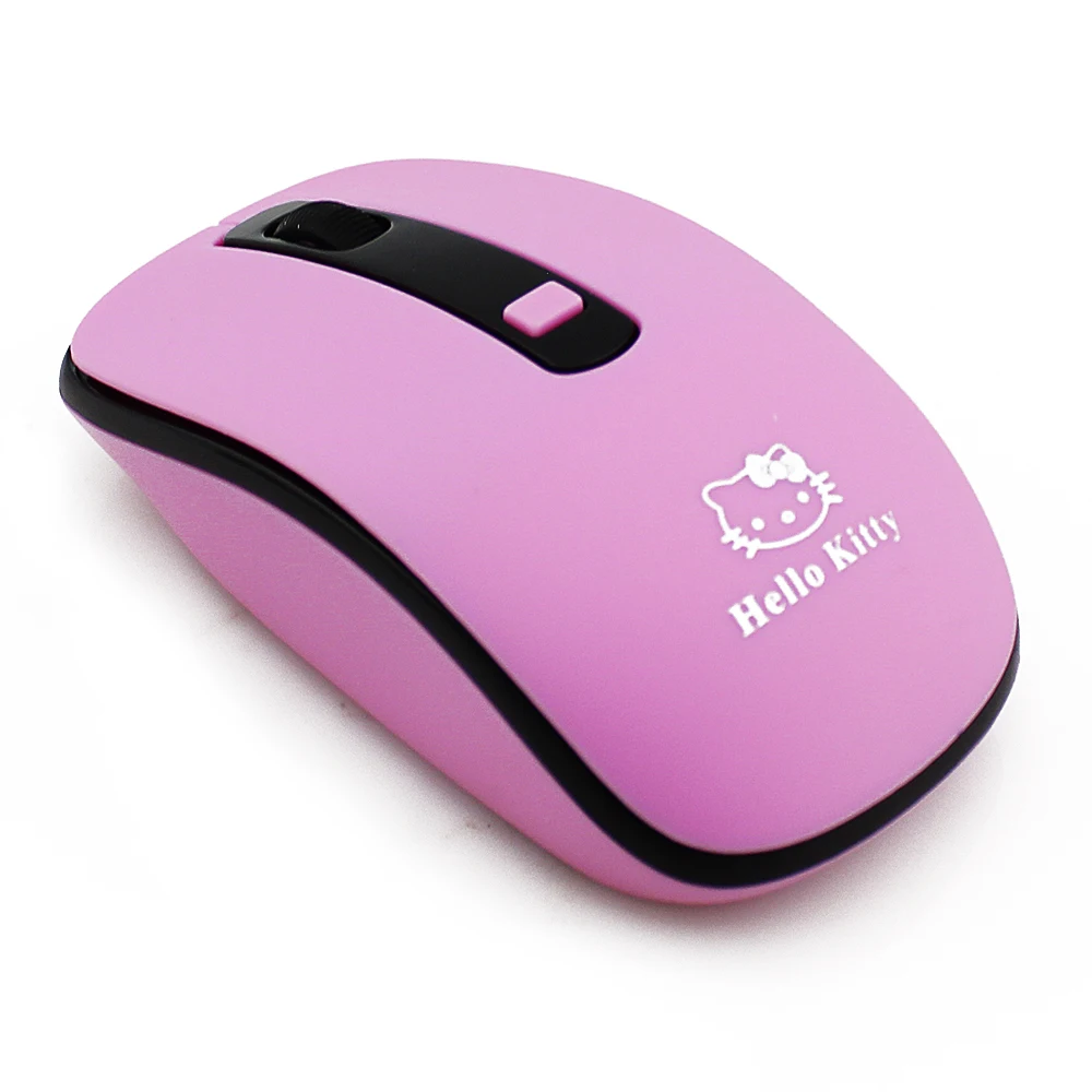 Hello Kitty Shape 2.4GHz Wireless Mouse Optical Gaming Mouse For Computer Hello Kitty