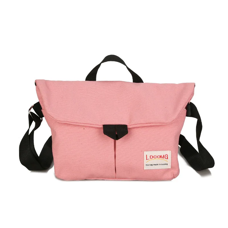 2018 Hong Kong Wind style The new canvas single shoulder bag Harajuku