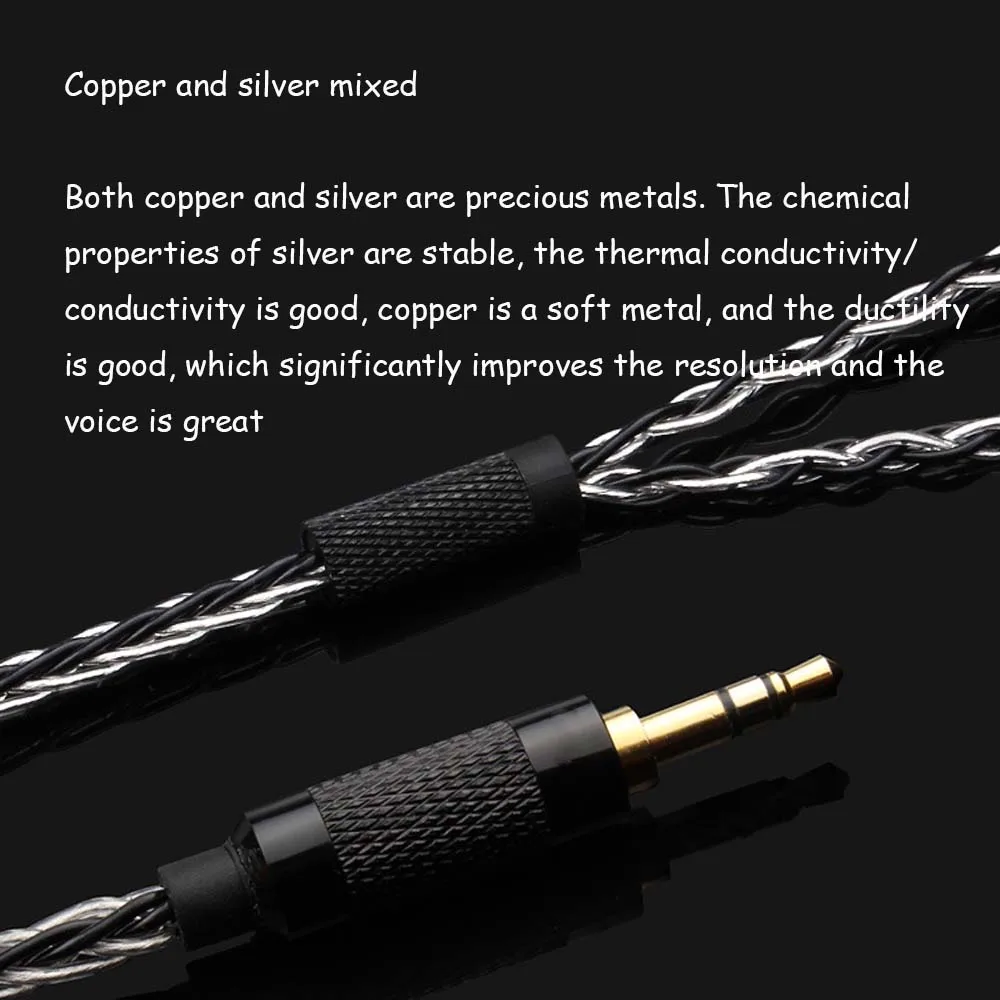 E4077-8 Core Upgrade Silver Plated Cable-6