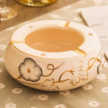 

The name of American European Ceramic ashtray pull utility size fashion living room table office decoration