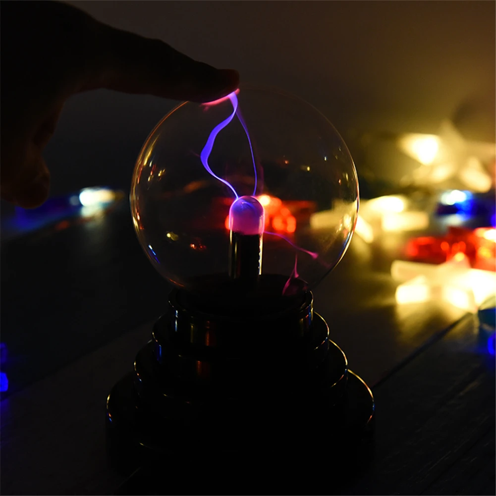 3 дюйм(ов) магии USB хрустальный шар огни ионный мяч световые помехи зондирования мяч магия статические зондирования шар света