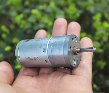 

DC12V high speed geared motor 370 DC geared motor Forward and reverse motor 1200RPM