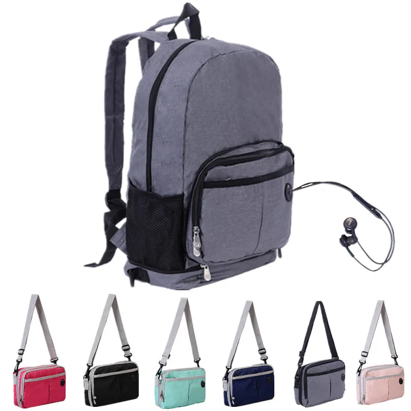 

New multi-function Women Men Backpack Waterproof Folding Travel Bag Foldable MessengerBag Student Schoolbag Fashion Bagpack