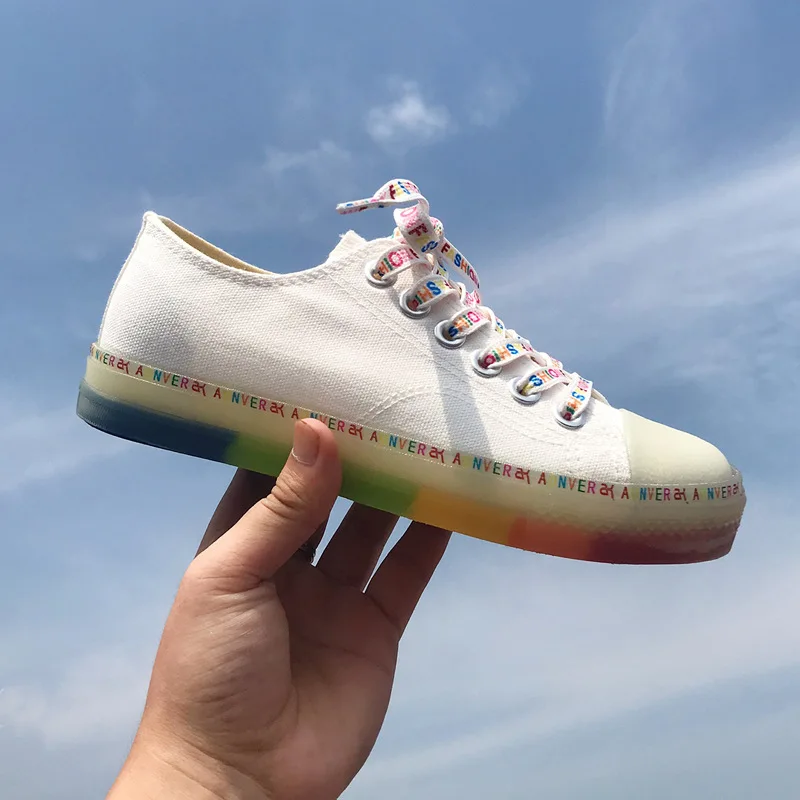 

DIWEINI Fashion Women Sneakers Casual Shoes Female Summer Color Canvas Shoes Up Ladies Basket femme Stars tenis feminino n170