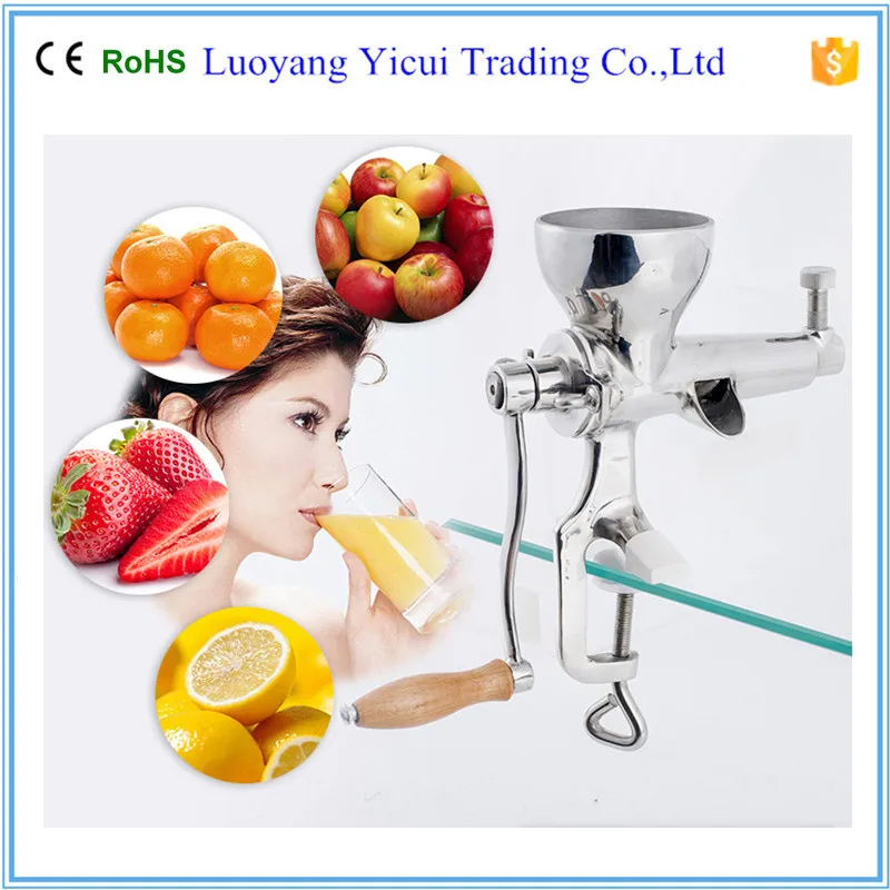 Stainless steel manual juicer wheatgrass Healthy Juicerin Juicers from