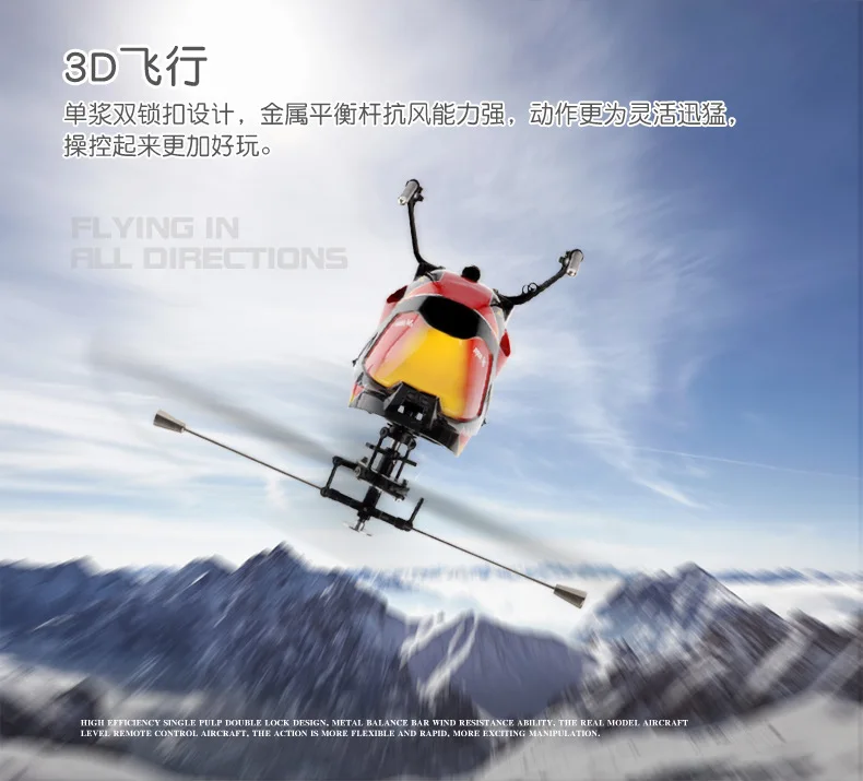 WLtoys V913 четырехканальный однопропеллер 2 4G ЖК пульт дистанционного управления