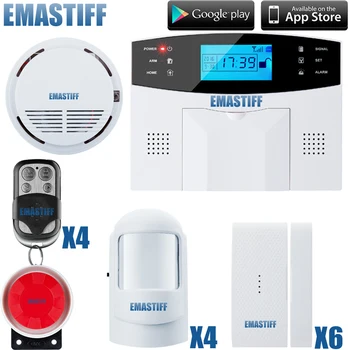 

Promotion for English/ Russian/French/ Spanish Voice Wireless GSM Alarm System Dual Antenna Alarm Systems Security Home Alarm