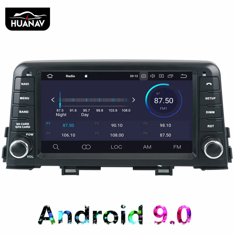 Автомагнитола на Android 9 0 без DVD проигрывателя GPS навигация стерео для KIA PICANTO MORNING 2017